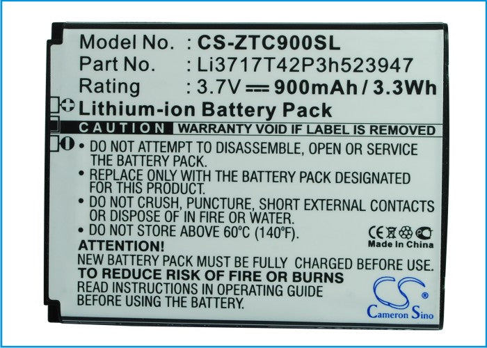 ZTE C90 Mobile Phone Replacement Battery-5
