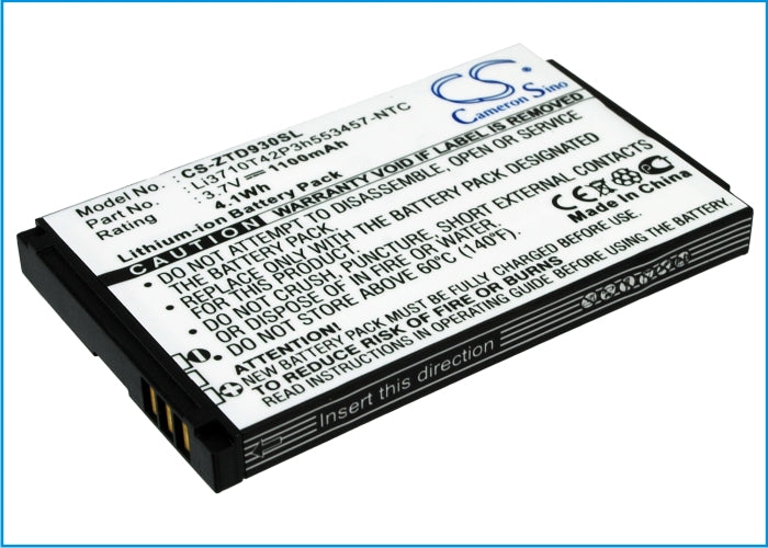 ZTE Chorus D930 Replacement Battery-main