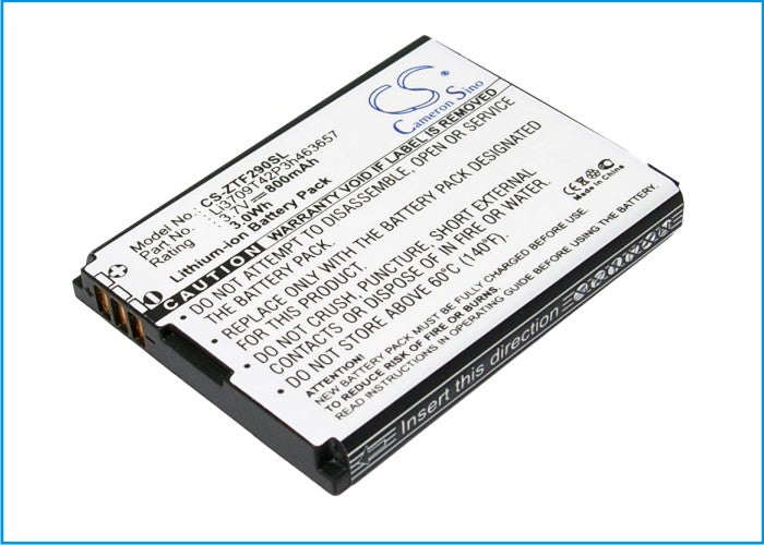 ZTE F290 N281 Z221 Z222 Replacement Battery-main