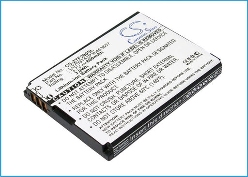 Orange Miami ZTE-G N281 Replacement Battery-main