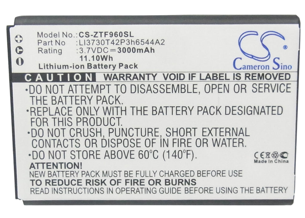 Net10 SRQ-Z289L Z289L 3000mAh Hotspot Replacement Battery-5