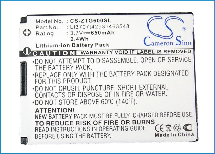 ZTE G6 Mobile Phone Replacement Battery-5