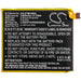ZTE Mono MO-01J Mono MO-01J TD-LTE Mono MO-01K Mono MO-01K TD-LTE Mobile Phone Replacement Battery-3