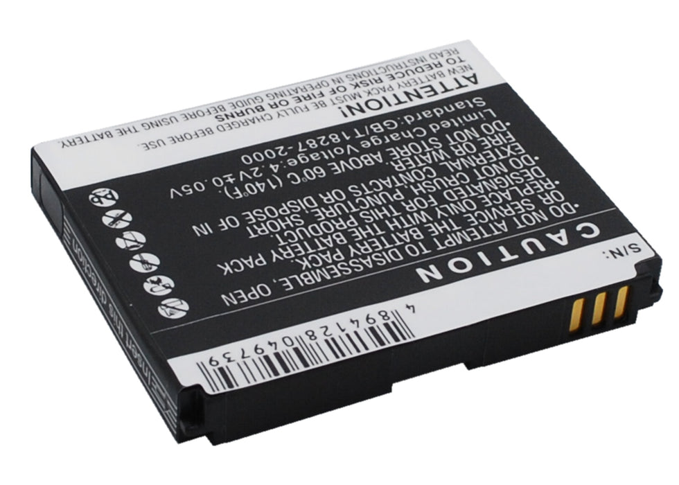 ZTE Aglaia Avail Avail Z990 Blade Blade 2 Blade II Blade Plus Blade+ Director N850 Fury Merit Straight Talk N760 N762 Mobile Phone Replacement Battery-4