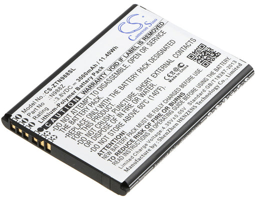 ZTE N988Z Replacement Battery-main