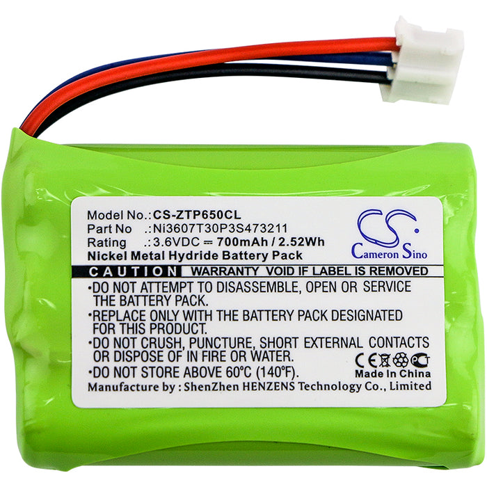 ZTE WP650 WP850 Cordless Phone Replacement Battery-3