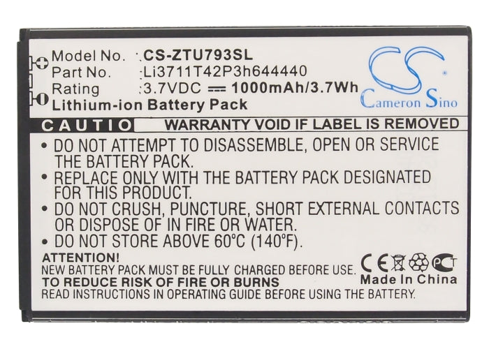 ZTE U793 Mobile Phone Replacement Battery-5