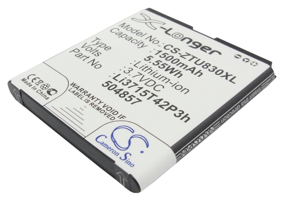 T-Mobile Concord V768 V768C 1500mAh Replacement Battery-main