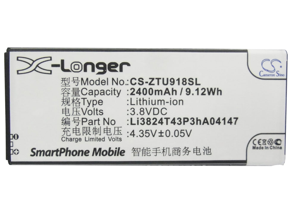 ZTE Blade L3 Plus N9180 N918ST U9180 V5 V5s V9180 Mobile Phone Replacement Battery-5