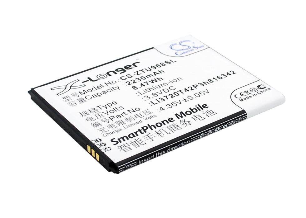 ZTE N968 Q508 Q508U Q508U Dual SIM Q701C Mobile Phone Replacement Battery-2