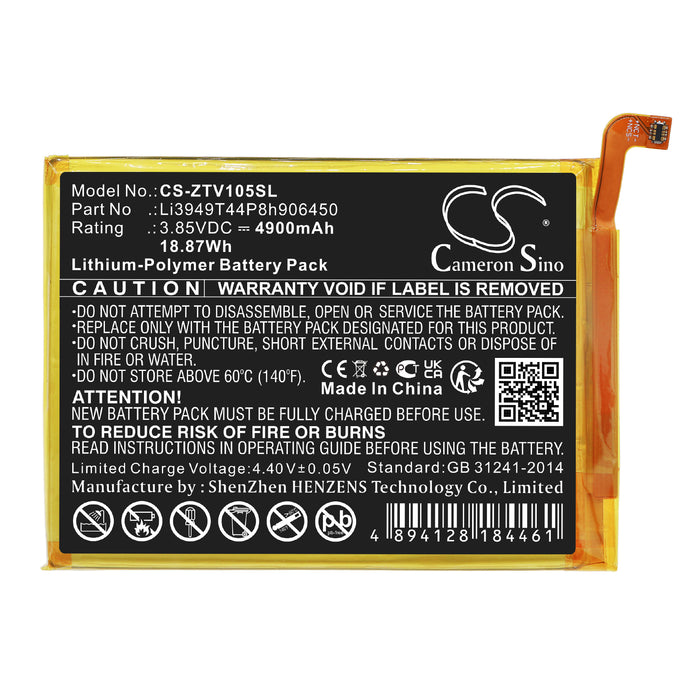 ZTE 8010 Blade 20 Smart Blade V Smart Blade V2020 Smart V1050 4900mAh Mobile Phone Replacement Battery