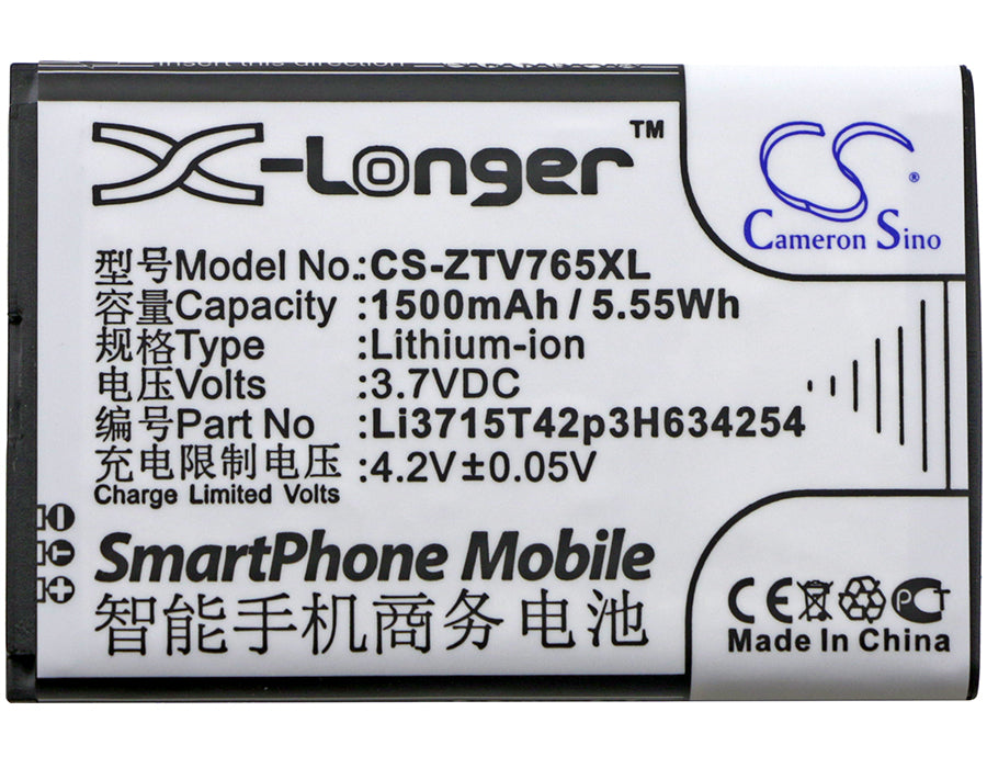 ZTE Blade G Leo Q1 V765 V765 Nuevas V765M Mobile Phone Replacement Battery-3