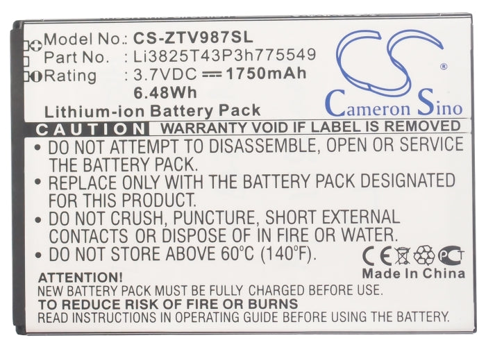 Amazing A6 1750mAh Mobile Phone Replacement Battery-5