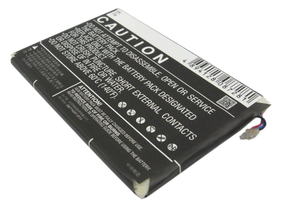 ZTE Athena Grand S Grand S LTE N988 NTZEZ753G3P5P Paragon Paragon 4G V988 Z753 1750mAh Mobile Phone Replacement Battery-4