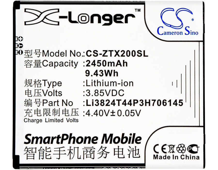 ZTE Grand X 2 Grand X2 Z850 Mobile Phone Replacement Battery-5