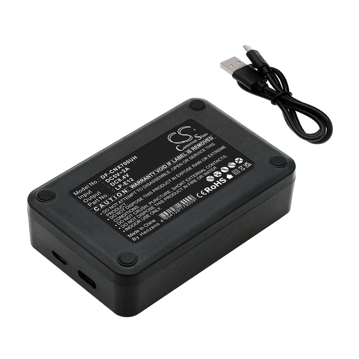 Canon EOS 100D EOS Kiss X7 EOS M EOS M2 EOS SL1 EOS-M EOS-M10 EOS-M100 EOS-M2 EOS-M50 OS-M PowerShot SX70 HS Rebel  Replacement Camera Battery Charger