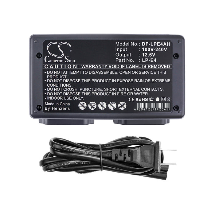 Canon 1D Mark 3 1D Mark 4 1DS Mark 3 1DX 540EZ 550EX 580EX 580EX-II EOS 1DX Mark 2 EOS-1D Mark IV EOS-1D MarkIII EO Replacement Camera Battery Charger-6