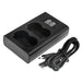 Fujifilm Stonex R6 Stonex R6+ Zoom 20 Zoom 30 Zoom 35 Zoom 80 ZT80+ Replacement Camera Battery Charger