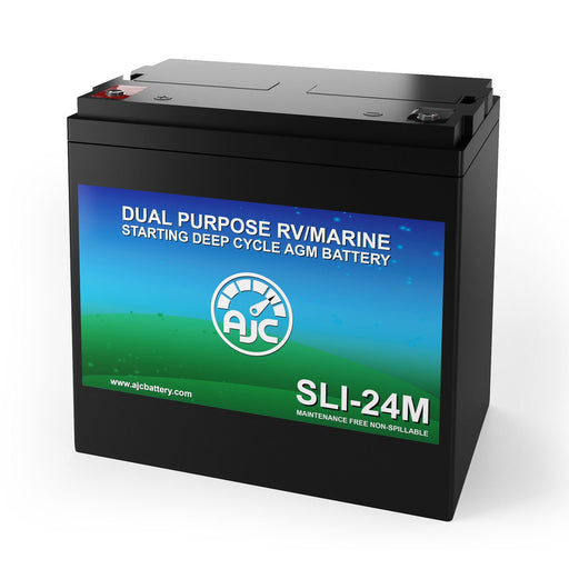 AJC Group 24M Dual Purpose Starting and Deep Cycle SLI Battery