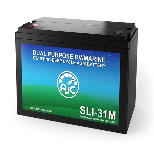 AJC Group 31M Dual Purpose Starting and Deep Cycle RV Battery