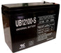 B&B BP1012 12V 10Ah Sealed Lead Acid Battery