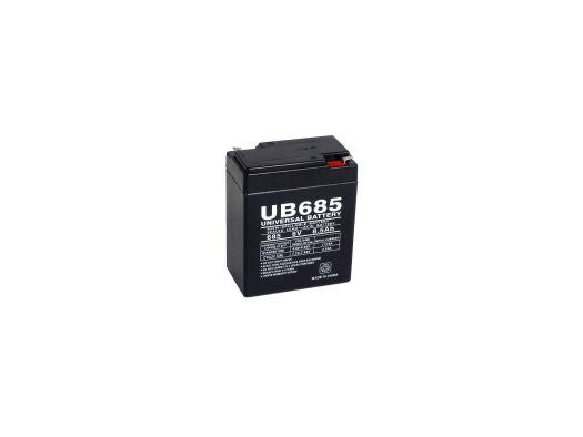 Lithonia ELB0609 6V 8.5Ah Emergency Light Battery
